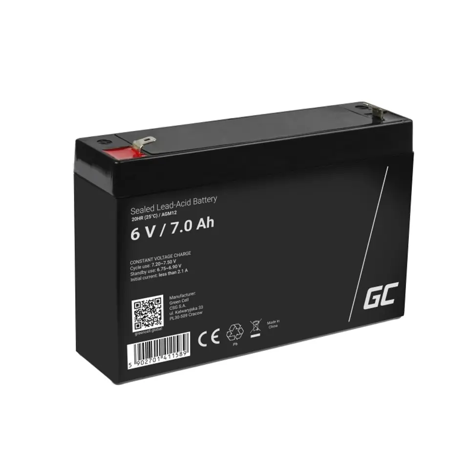 GCAutos - Batterie 6V - 7Ah