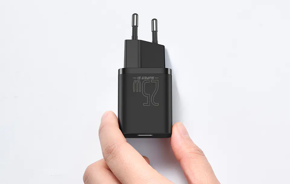 Baseus Super Si Quick Charger 1C 25W (Black)