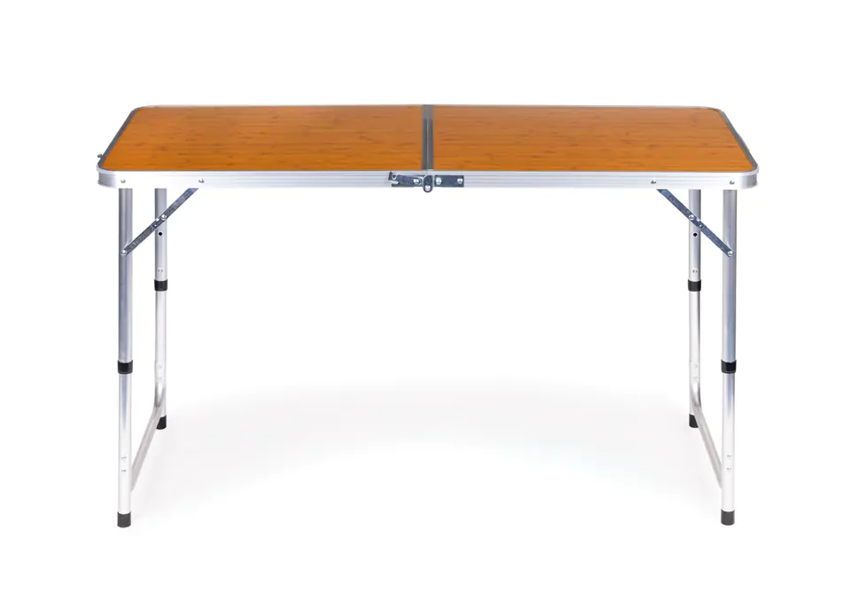 Tourist table, folding table, camping, wood effect