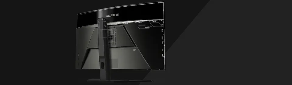 Gigabyte Gaming Monitor M32UC-EK 32", VA, UHD, 3840 x 2160, 16:9, 1 ms, 350 cd/m², Black, 144 Hz, HDMI ports quantity 2