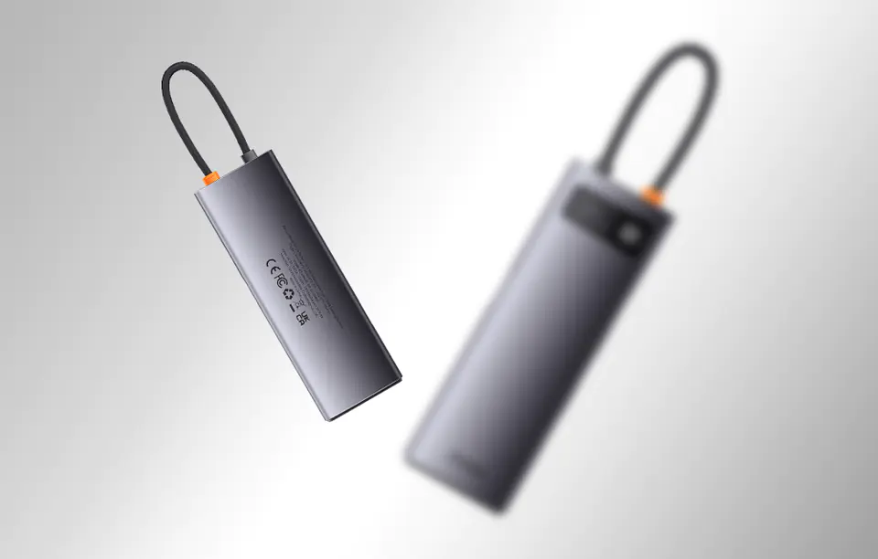 USB-C 8in1 Hub Baseus Metal Gleam Series