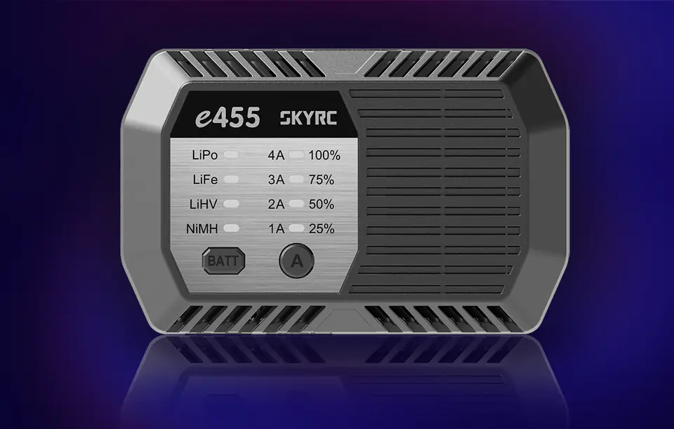 SkyRC e455 2-4S LiPo / LiFe / LiHV / 6-8S NiMH charger