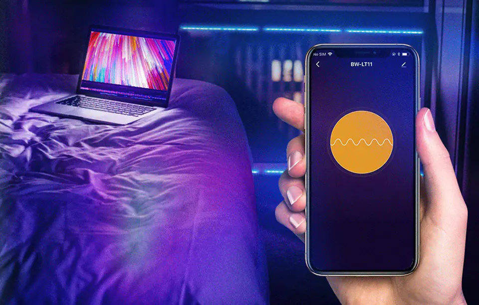 Inteligentna taśma LED Blitzwolf BW-LT11 RGB (5m)