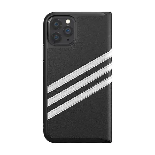 Original Case IPHONE 11 PRO Adidas OR Booklet Case PU 36539) blac