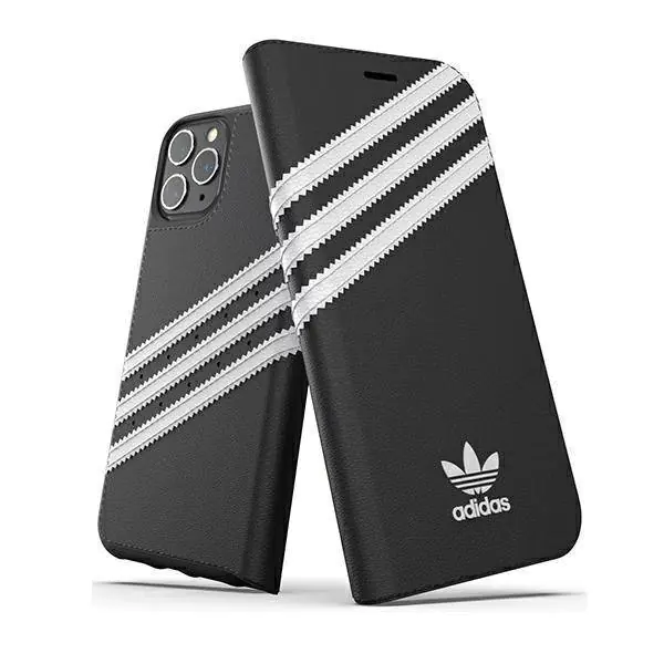 Original Case IPHONE 11 PRO Adidas OR Booklet Case PU 36539) blac