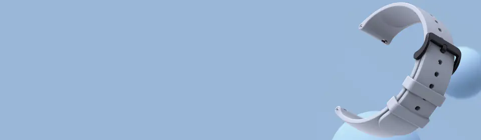 Amazfit Fluoelastomer Essential 20mm Pastel Pink Strap