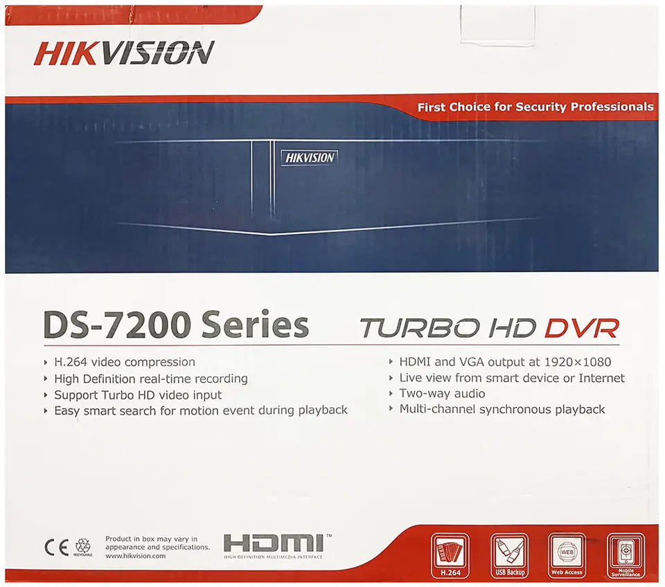 Rejestrator Hikvision DS-7208HUHI-F2/N