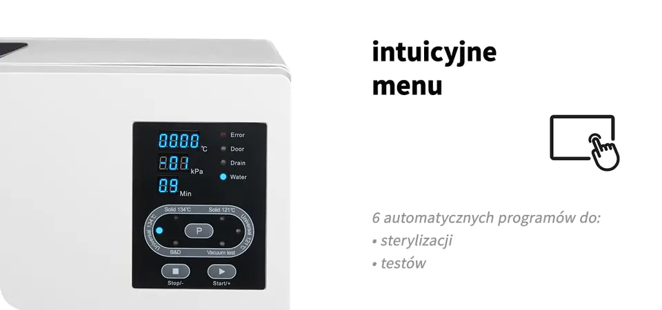 Lafomed Autoclave Standard Line LFSS12AA LED with printer 12 L class B medical