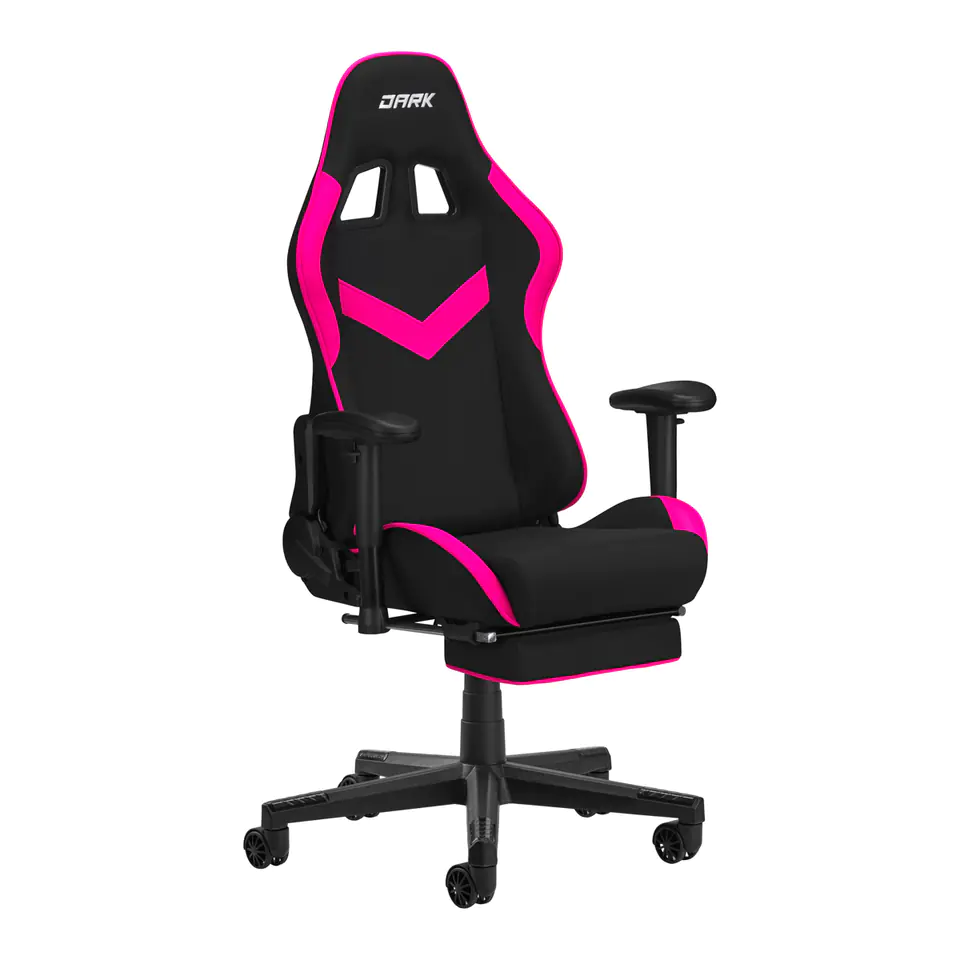 Black and cheap pink gamer chair