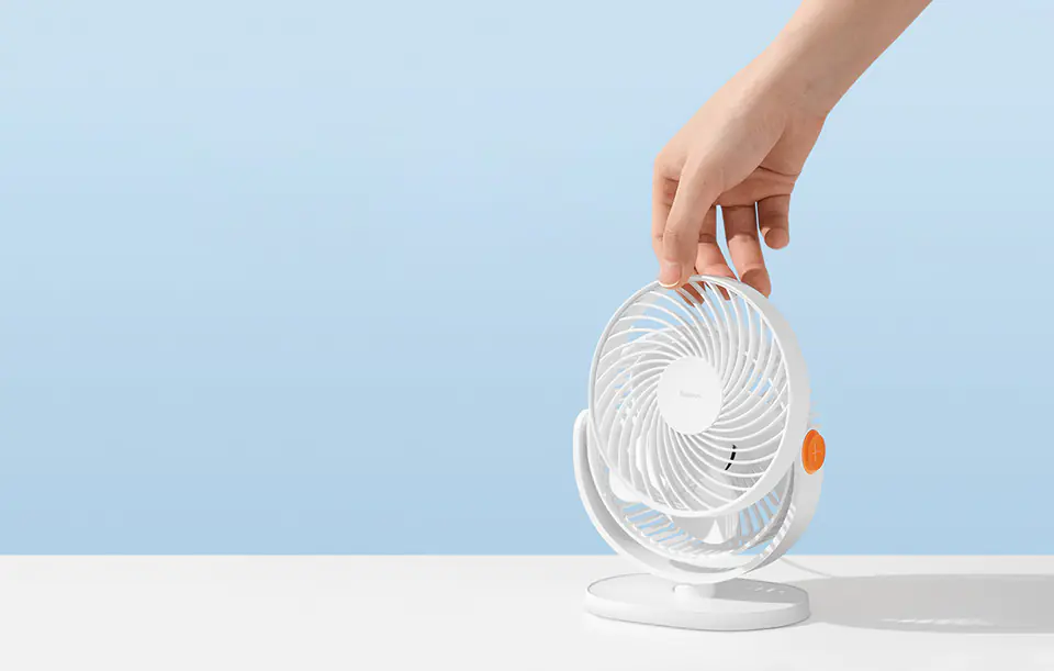 Baseus Serenity desk fan, USB (white)