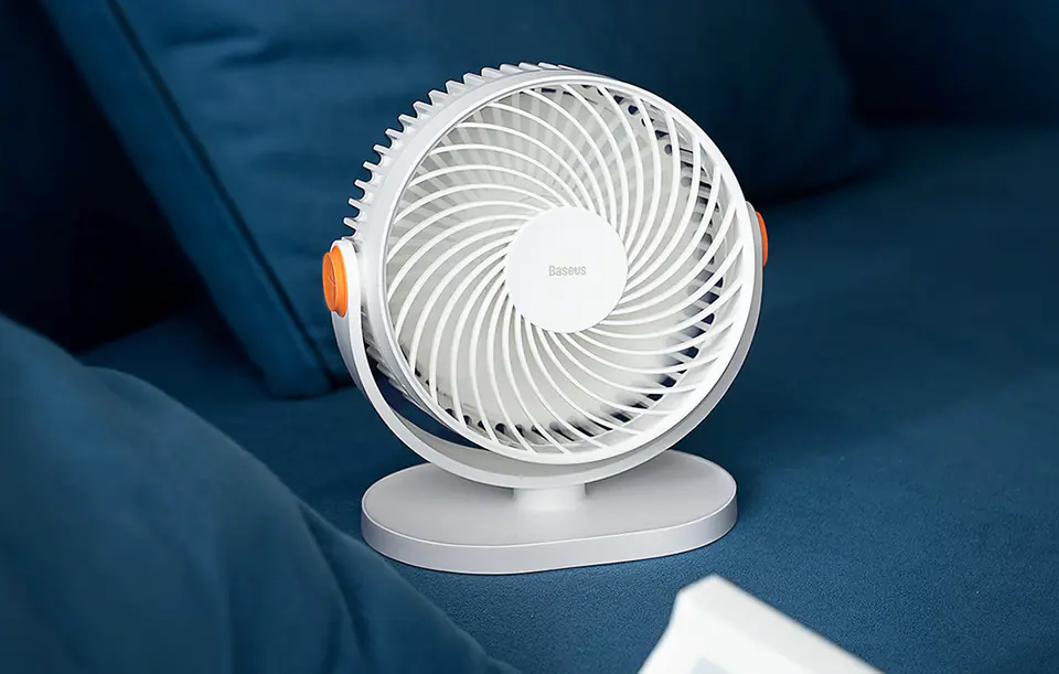 Baseus Serenity desk fan, USB (white)