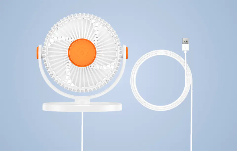 Baseus Serenity desk fan, USB (white)