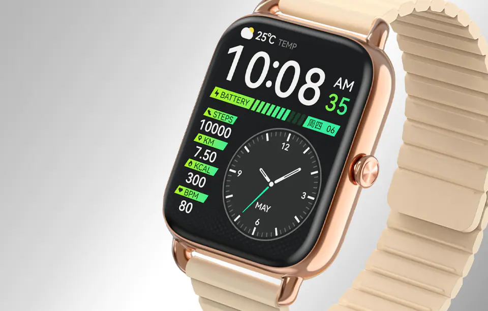 Smartwatch Haylou RS4 Plus (Złoty)