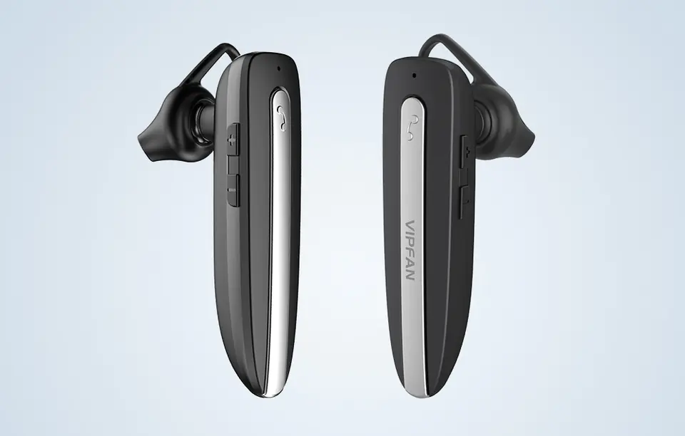 Bluetooth 5.0 Earphone Vipfan BE03 (Black)
