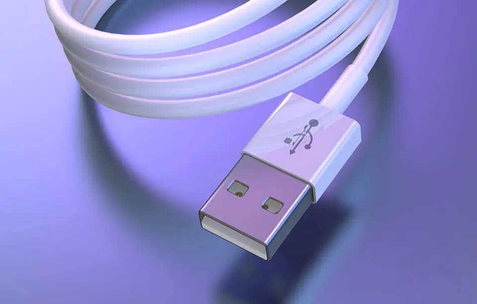 Kabel USB do Micro USB VFAN X03, 3A, 1m (biały)