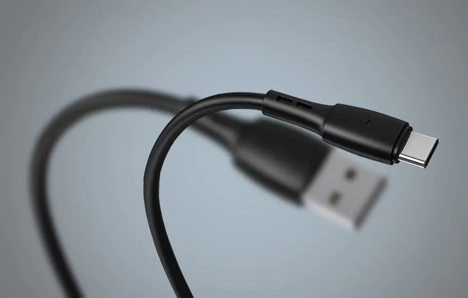 USB to USB-C Cable Vipfan Racing X05, 3A, 2m (Black)