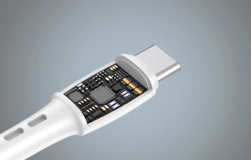 USB to USB-C Cable Vipfan Racing X05, 3A, 2m (white)