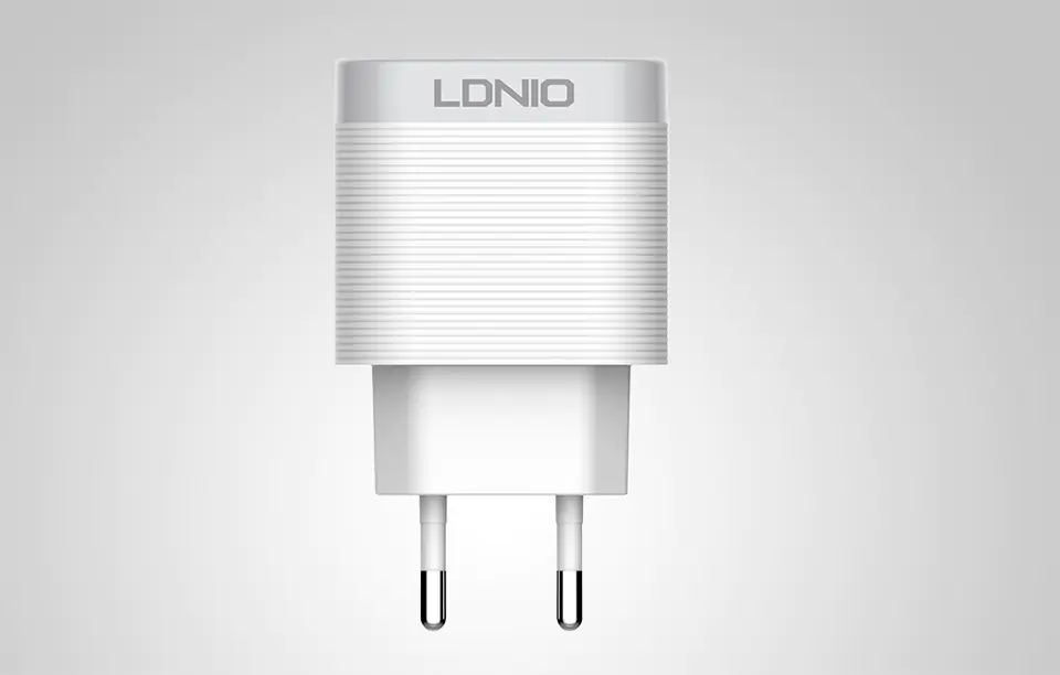 AC charger LDNIO A303Q, USB-C, QC 3.0, 18W (white)