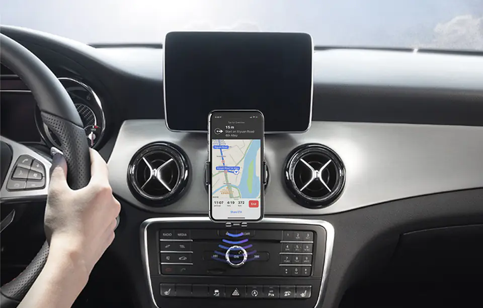 LDNIO C705Q FM transmitter with Bluetooth, 2x USB + USB-C (black)