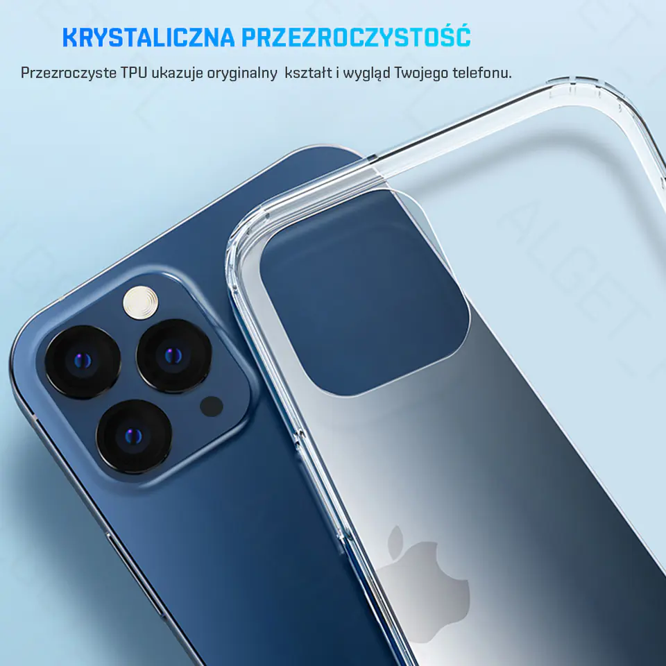 ROCK SPACE Pure Case for iPhone 13 Pro Max - 6,7