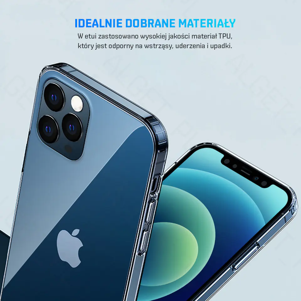 ROCK SPACE Pure Case for iPhone 13 Pro Max - 6,7