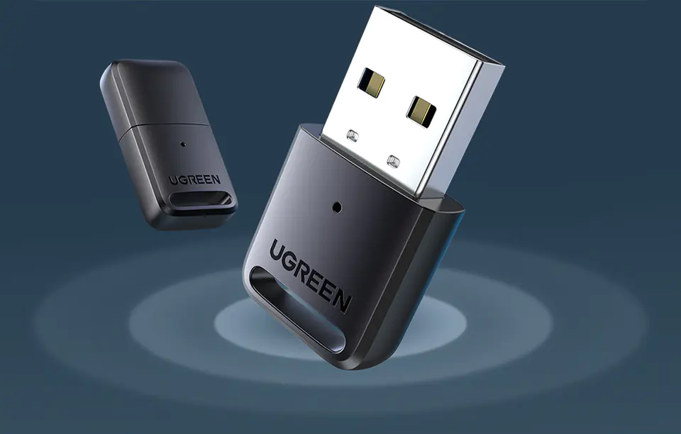 USB Adapter UGREEN CM390 Bluetooth 5.0 (Black)