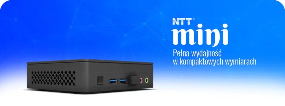 KOMPUTER NTT Mini PC - INTEL i3 1215U, 8GB RAM, 512GB SSD, WIFI, WINDOWS 11 Home