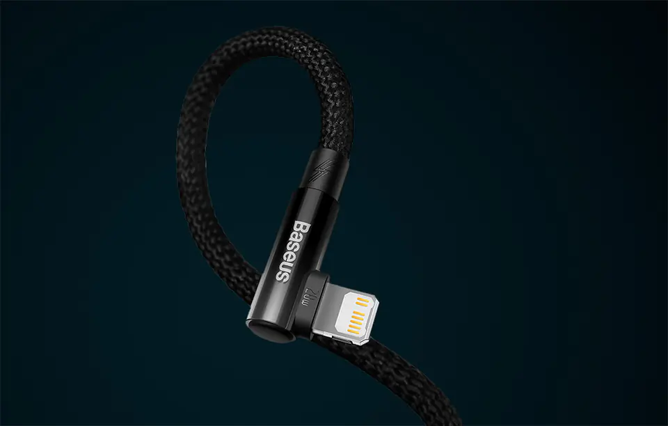 USB-C to Lightning Baseus MVP Cable 20W 1m (Black)