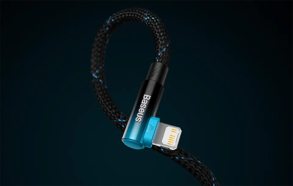 USB-C to Lightning Baseus MVP 20W Cable 1m (B&Blue)