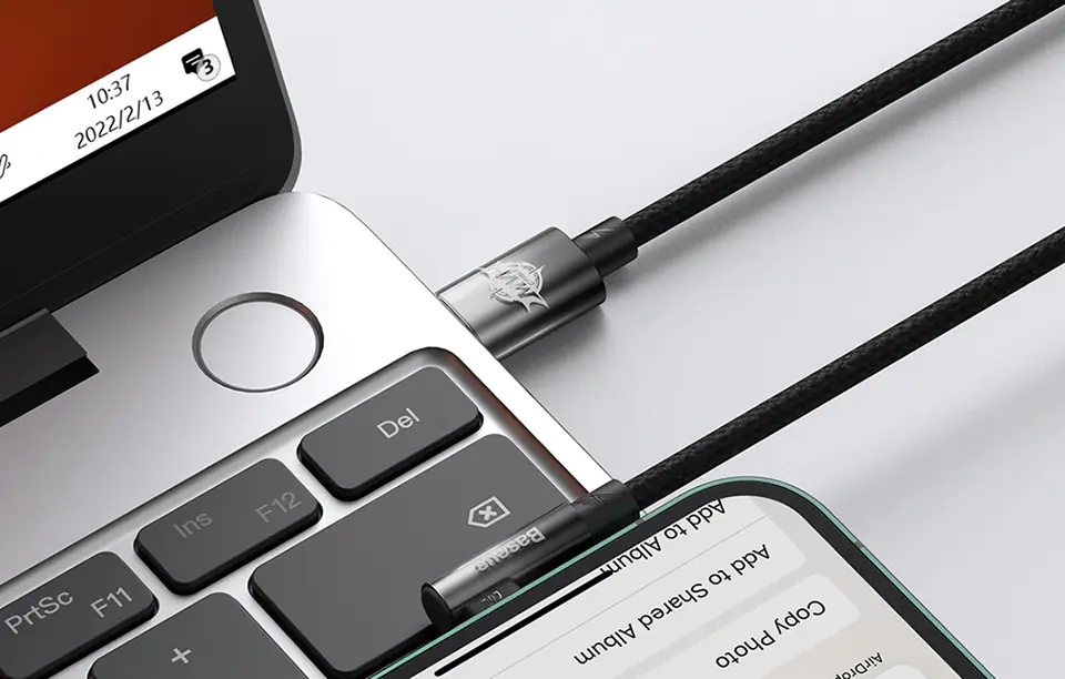 USB-C Cable for Lightning Baseus MVP 20W 2m (Black)