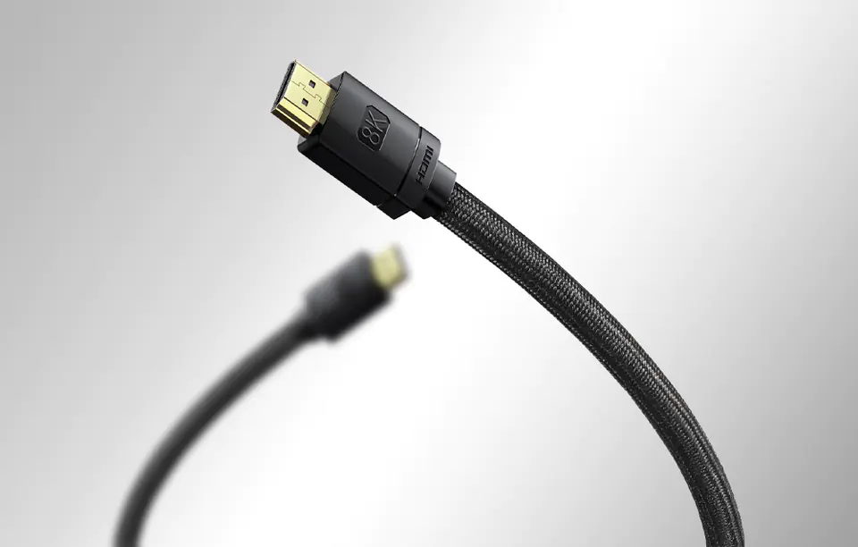 Kabel HDMI do HDMI Baseus High Definition 0.5m, 8K (czarny)