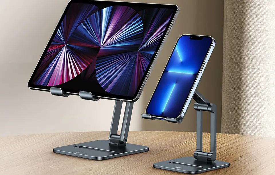 Baseus Biaxial Phone Stand Stand (Grey)