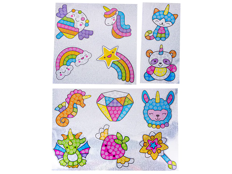 Haft Diamentowy Mozaika Diamentowa Naklejki Mozaika BAJKOWE, MAGICZNE POSTACIE