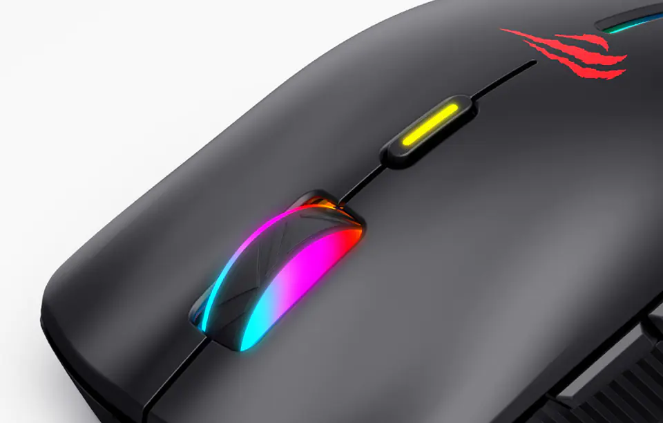 Havit MS1031 RGB 800-7200 DPI Wireless Gaming Mouse