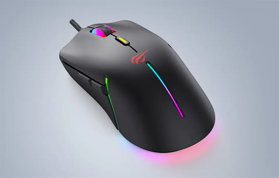 Havit MS1031 RGB 800-7200 DPI Wireless Gaming Mouse