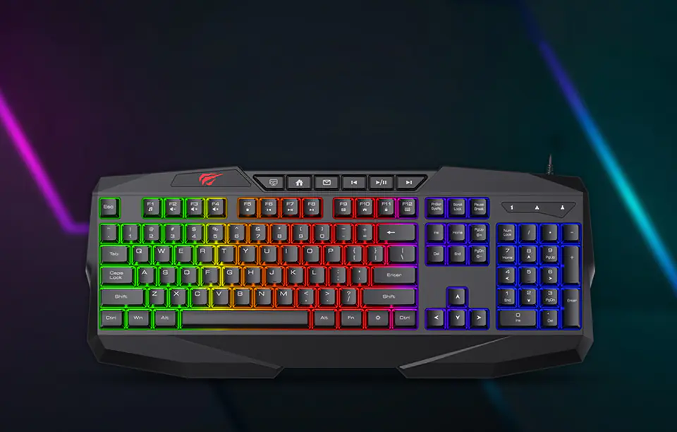 Havit KB878L RGB Mechanical Gaming Keyboard (Black)
