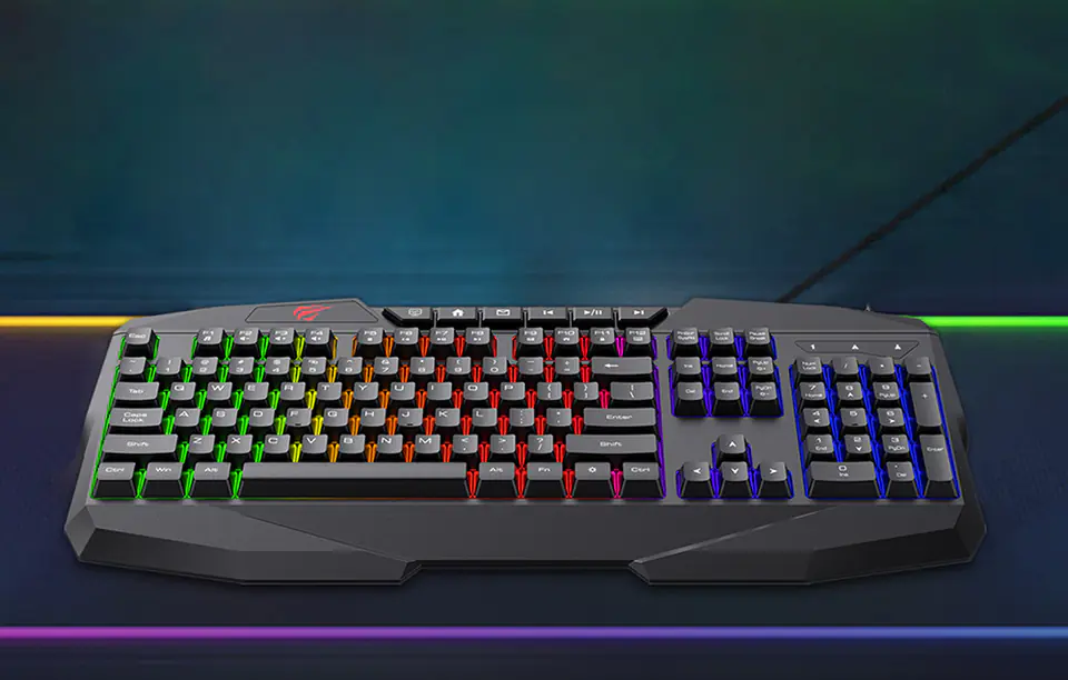 Havit KB878L RGB Mechanical Gaming Keyboard (Black)