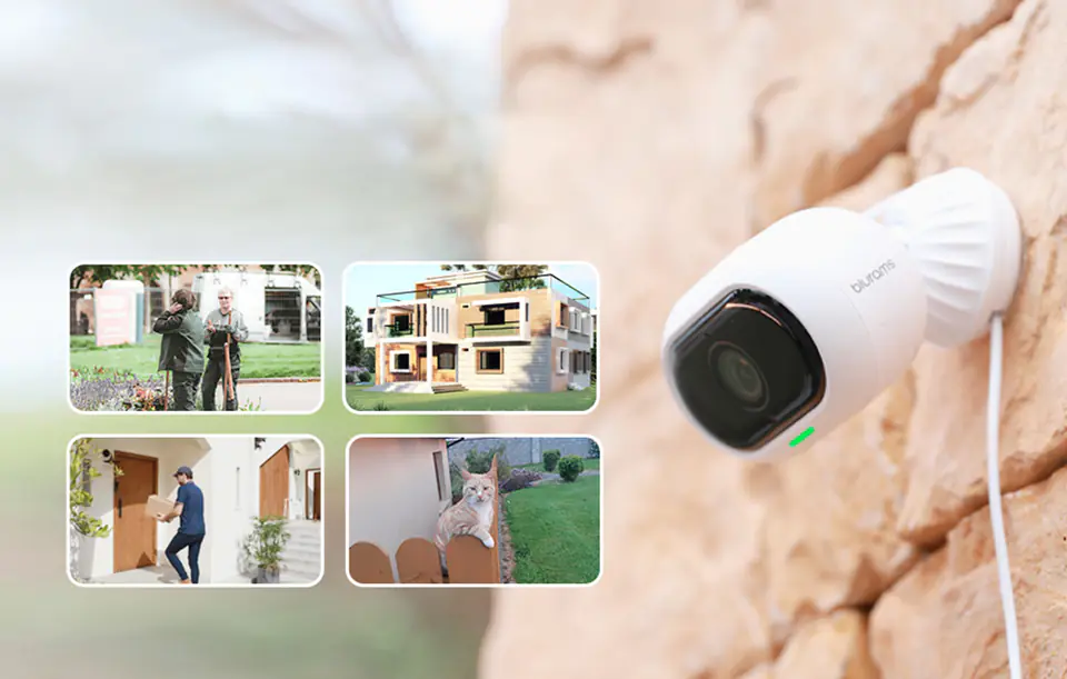 Wireless Outdoor IP Camera Blurams A21C