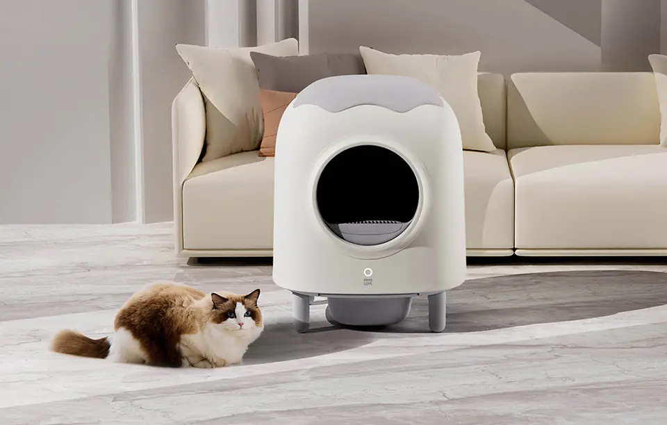 HHOLove iPet Smart Self-Cleaning Cat Litter Box