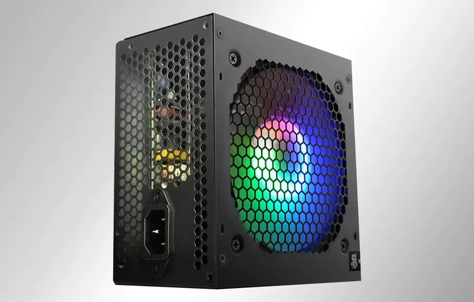 Aigo AK700 RGB Power Adapter (Black)