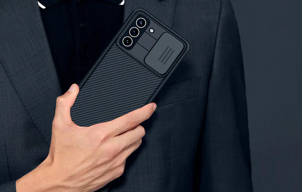 Nillkin CamShield Pro Case for SAMSUNG S21 FE 5G (Black)
