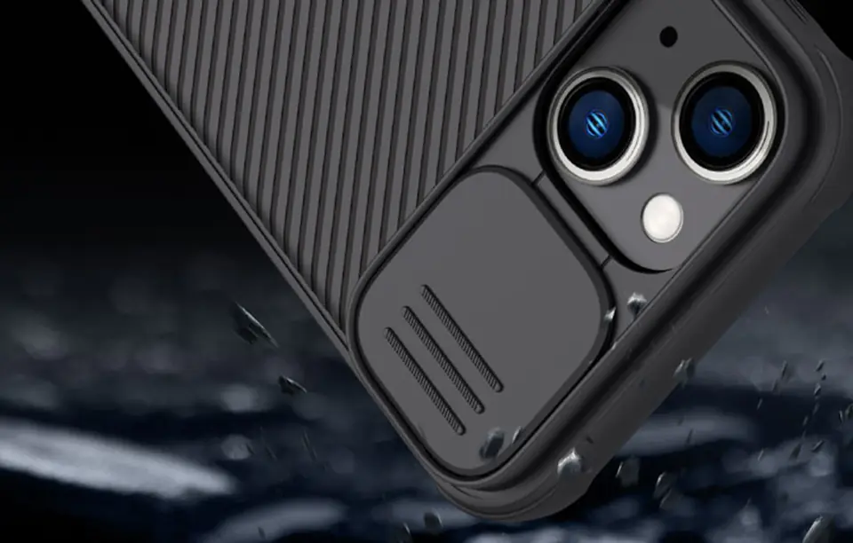 Etui Nillkin CamShield Pro do Apple iPhone 14 Plus (czarne)