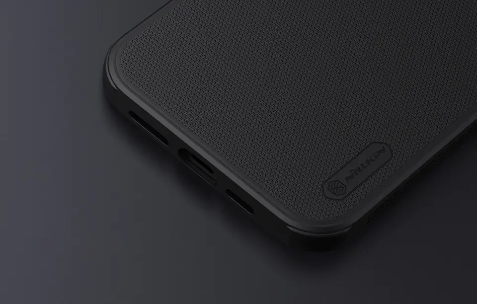 Etui Nillkin Super Frosted Shield Pro do Apple iPhone 13 Pro Max (czarne)