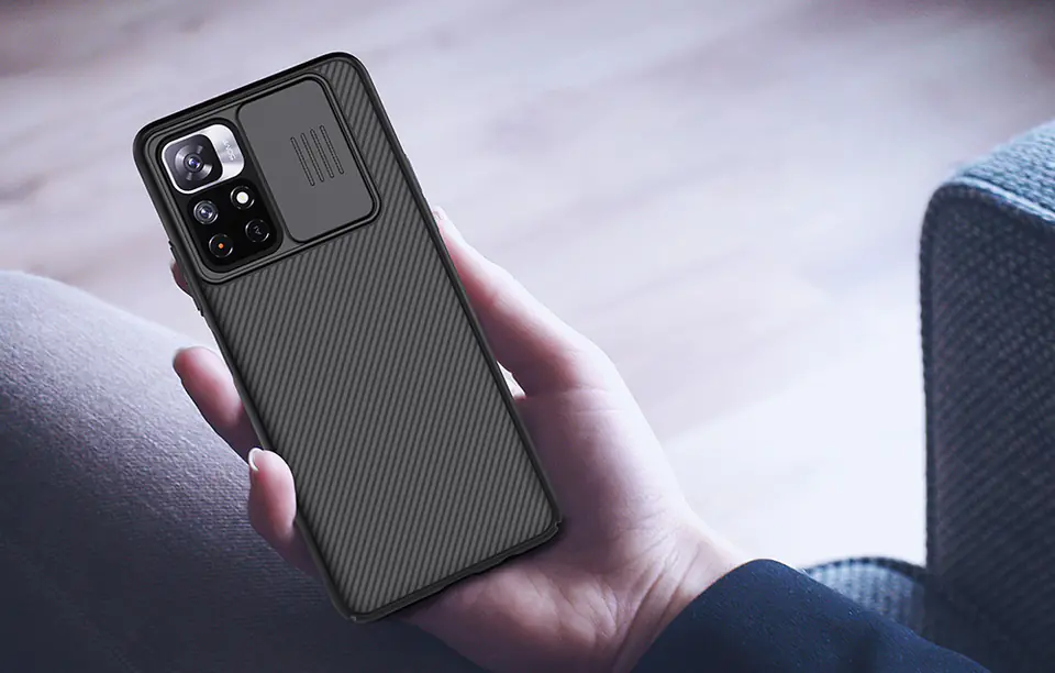Nillkin CamShield Case for Xiaomi Redmi Note 11 (Black)