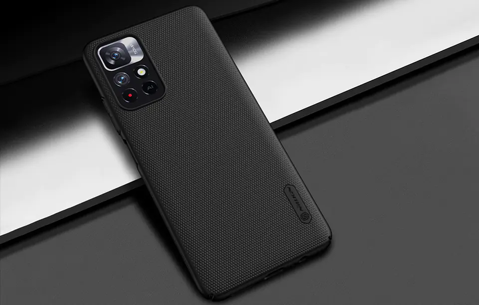 Nillkin Super Frosted Shield Case for Xiaomi Redmi Note 11 (Black)