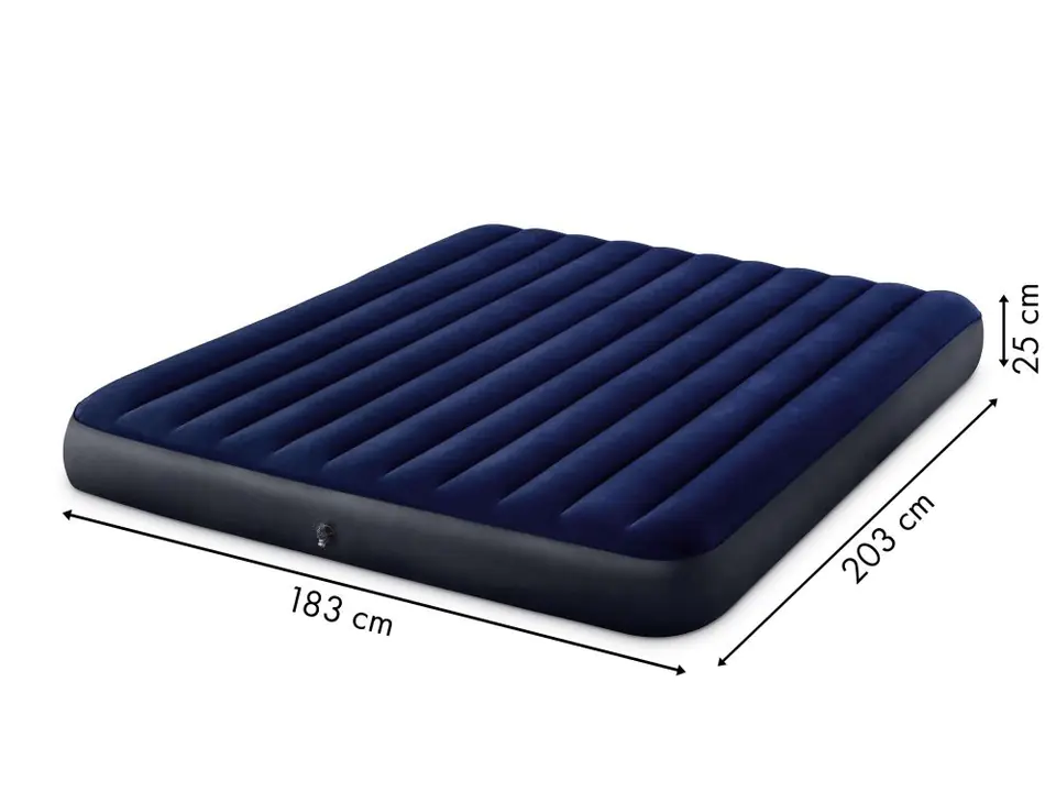 Air mattress for 2 persons velour INTEX 64755