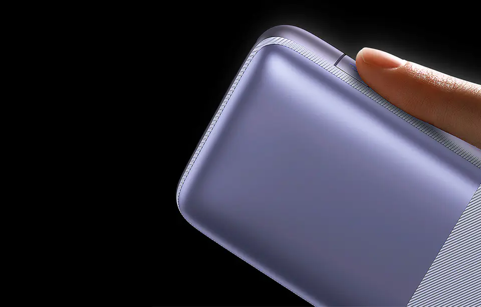 Powerbank Baseus Bipow Pro 10000mAh, 2xUSB, USB-C, 22.5W (purple)