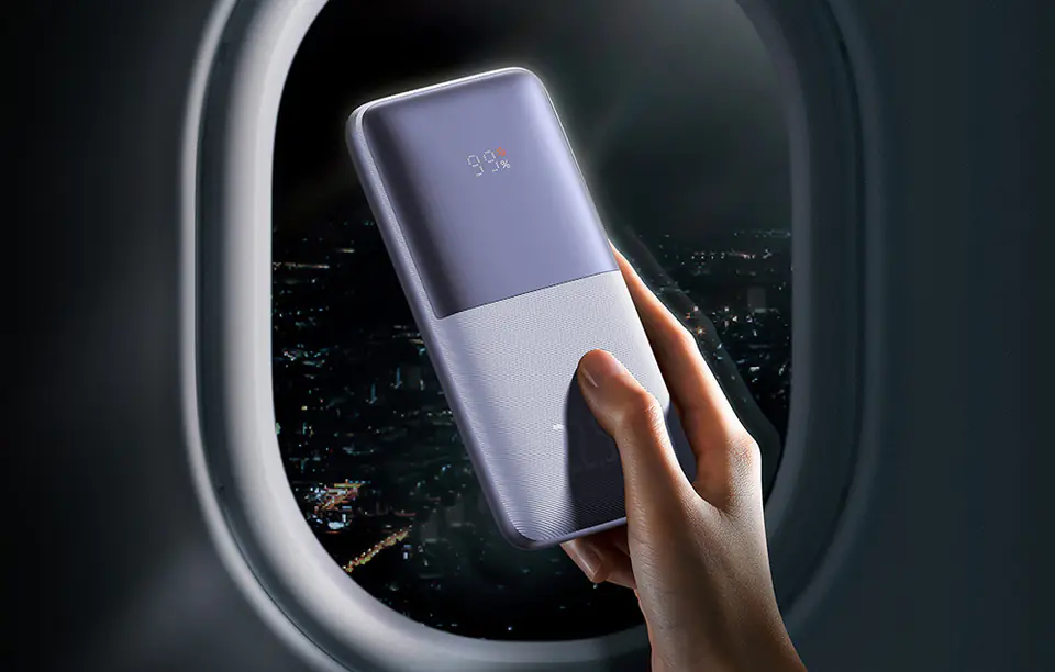 Powerbank Baseus Bipow Pro 10000mAh, 2xUSB, USB-C, 22.5W (purple)