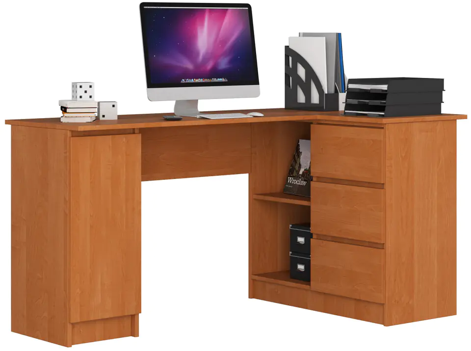 CORNER DESK B20 155 cm RIGHT ALDER | Wasserman.eu