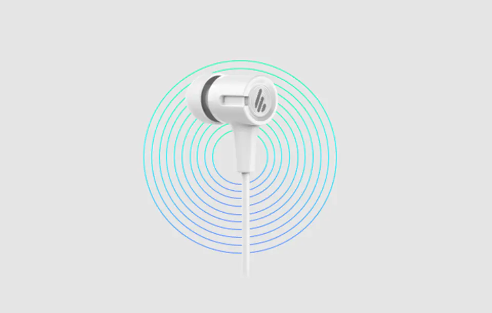 Wired In-ear Headphones Edifier P205 (white)